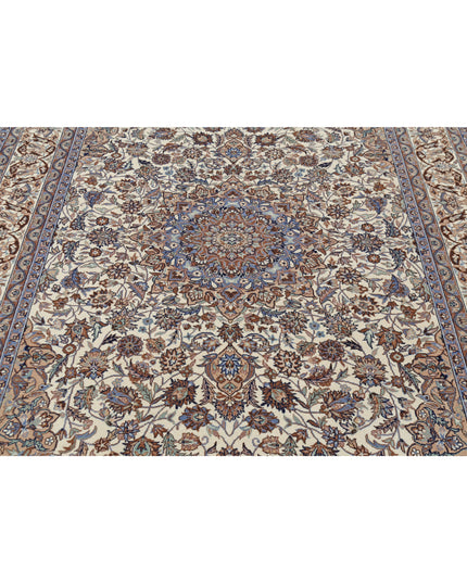 Heritage 5' 11" X 8' 10" Hand Knotted Wool Rug 5' 11" X 8' 10" (180 X 269) / Ivory / Wool