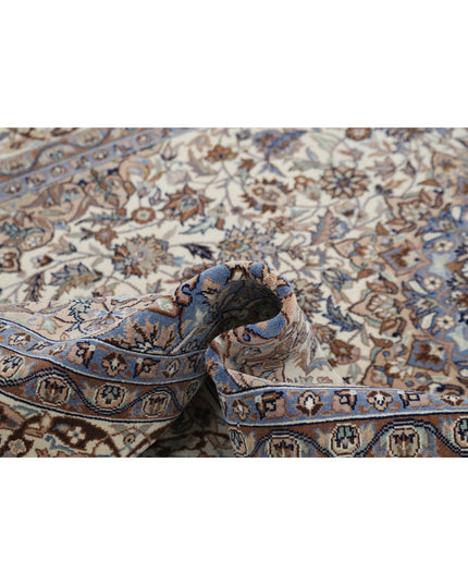 Heritage 5' 11" X 8' 10" Hand Knotted Wool Rug 5' 11" X 8' 10" (180 X 269) / Ivory / Wool