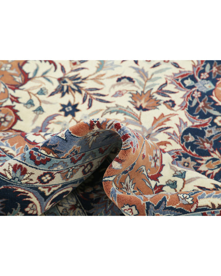 Heritage 6' 0" X 8' 11" Hand Knotted Wool Rug 6' 0" X 8' 11" (183 X 272) / Ivory / Wool