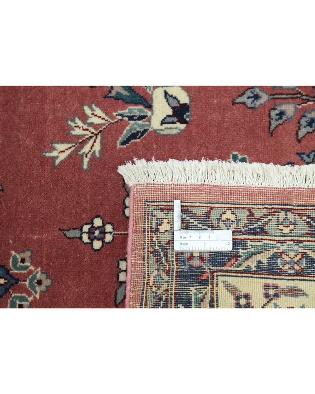 Heritage 5' 11" X 8' 11" Hand Knotted Wool Rug 5' 11" X 8' 11" (180 X 272) / Pink / Wool
