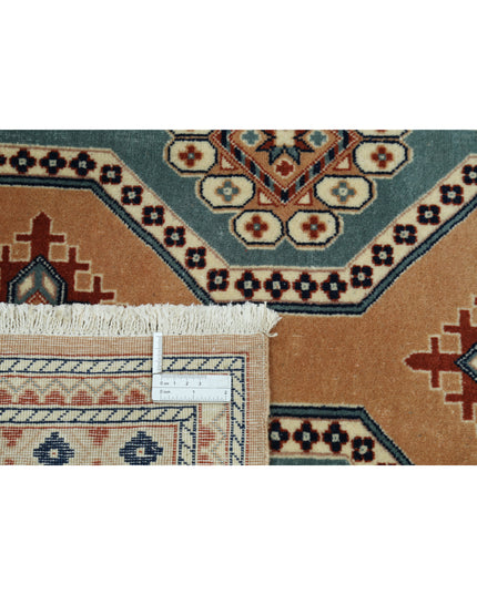 Heritage 6' 0" X 8' 11" Hand Knotted Wool Rug 6' 0" X 8' 11" (183 X 272) / Taupe / Wool