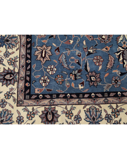Heritage 6' 1" X 9' 1" Hand Knotted Wool Rug 6' 1" X 9' 1" (185 X 277) / Blue / Wool