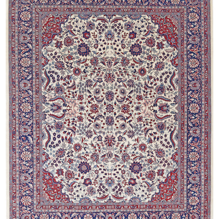 Heritage 8' 2" X 9' 11" Hand Knotted Wool Rug 8' 2" X 9' 11" (249 X 302) / Ivory / Wool