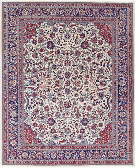 Heritage 8' 2" X 9' 11" Hand Knotted Wool Rug 8' 2" X 9' 11" (249 X 302) / Ivory / Wool