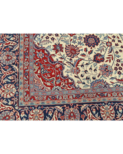 Heritage 8' 0" X 9' 11" Hand Knotted Wool Rug 8' 0" X 9' 11" (244 X 302) / Ivory / Wool