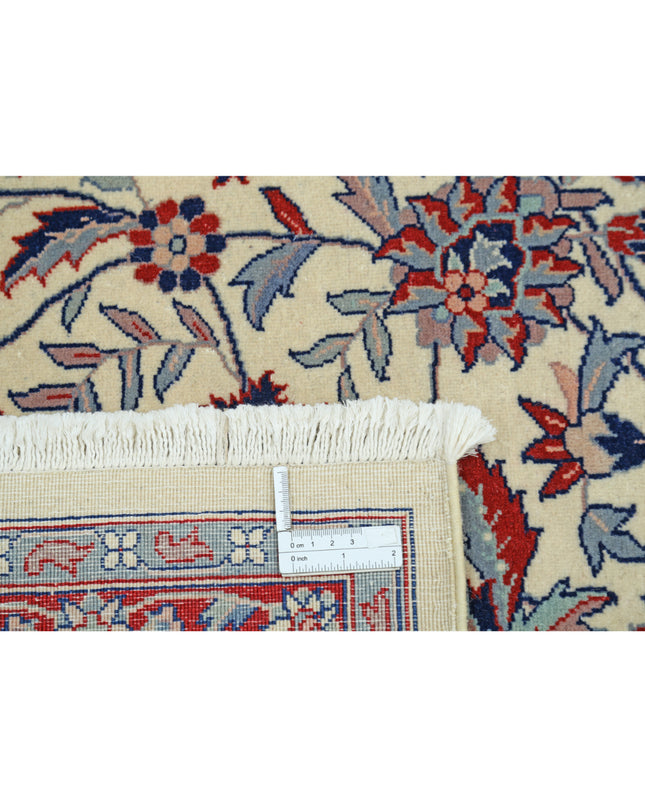 Heritage 8' 0" X 9' 11" Hand Knotted Wool Rug 8' 0" X 9' 11" (244 X 302) / Ivory / Wool