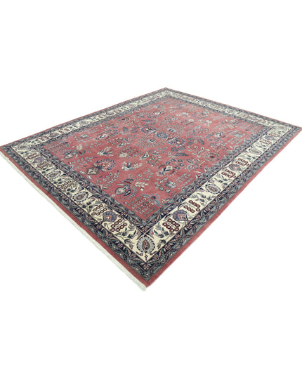 Heritage 8' 0" X 9' 11" Hand Knotted Wool Rug 8' 0" X 9' 11" (244 X 302) / Pink / Wool