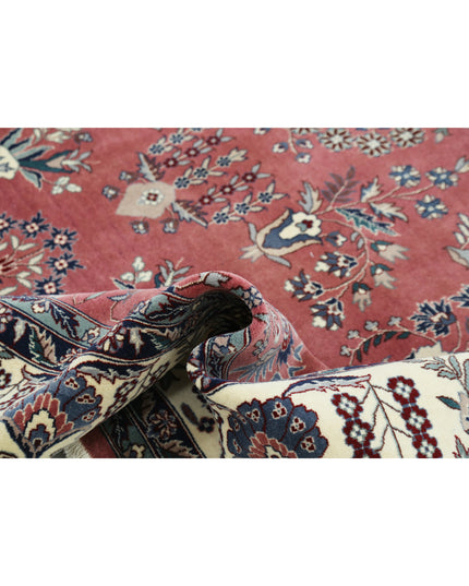 Heritage 8' 0" X 9' 11" Hand Knotted Wool Rug 8' 0" X 9' 11" (244 X 302) / Pink / Wool