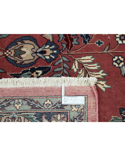 Heritage 8' 0" X 9' 11" Hand Knotted Wool Rug 8' 0" X 9' 11" (244 X 302) / Pink / Wool