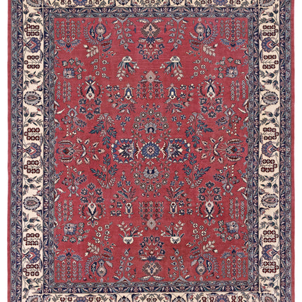 Heritage 8' 0" X 9' 11" Hand Knotted Wool Rug 8' 0" X 9' 11" (244 X 302) / Pink / Wool