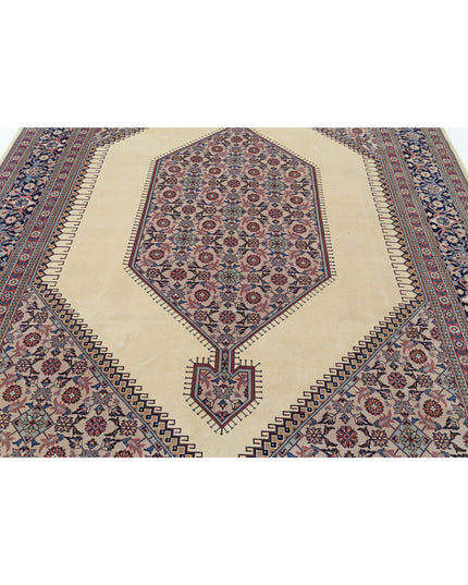 Heritage 7' 11" X 10' 10" Hand Knotted Wool Rug 7' 11" X 10' 10" (241 X 330) / Ivory / Wool