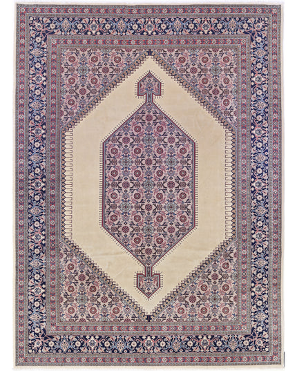 Heritage 7' 11" X 10' 10" Hand Knotted Wool Rug 7' 11" X 10' 10" (241 X 330) / Ivory / Wool