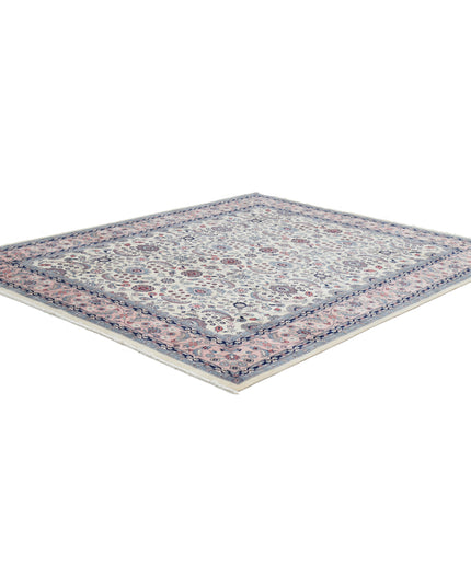 Heritage 8' 1" X 10' 1" Hand Knotted Wool Rug 8' 1" X 10' 1" (246 X 307) / Ivory / Wool