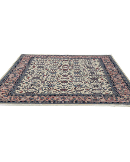 Heritage 8' 1" X 10' 1" Hand Knotted Wool Rug 8' 1" X 10' 1" (246 X 307) / Ivory / Wool