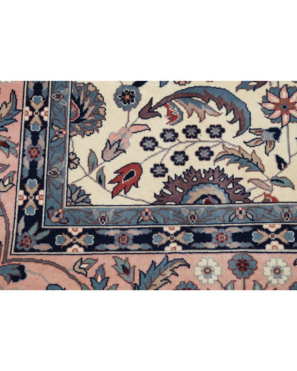 Heritage 8' 1" X 10' 1" Hand Knotted Wool Rug 8' 1" X 10' 1" (246 X 307) / Ivory / Wool