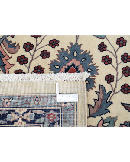 Heritage 8' 1" X 10' 1" Hand Knotted Wool Rug 8' 1" X 10' 1" (246 X 307) / Ivory / Wool