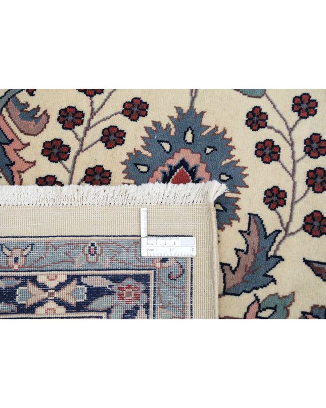 Heritage 8' 1" X 10' 1" Hand Knotted Wool Rug 8' 1" X 10' 1" (246 X 307) / Ivory / Wool