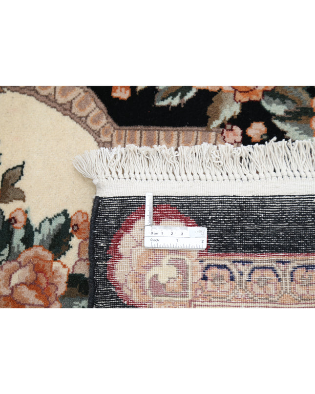 Heritage 3' 10" X 5' 10" Hand Knotted Wool Rug 3' 10" X 5' 10" (117 X 178) / Ivory / Wool