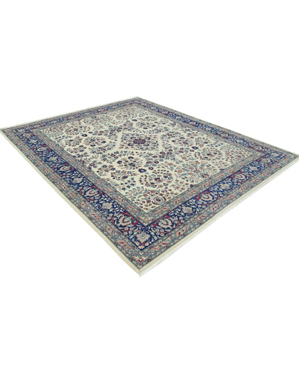 Heritage 8' 3" X 10' 0" Hand Knotted Wool Rug 8' 3" X 10' 0" (251 X 305) / Ivory / Wool