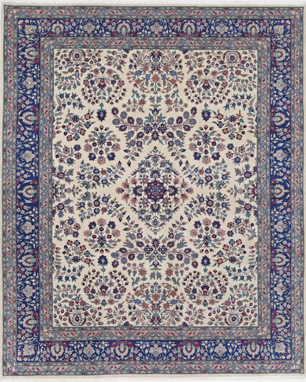 Heritage 8' 3" X 10' 0" Hand Knotted Wool Rug 8' 3" X 10' 0" (251 X 305) / Ivory / Wool