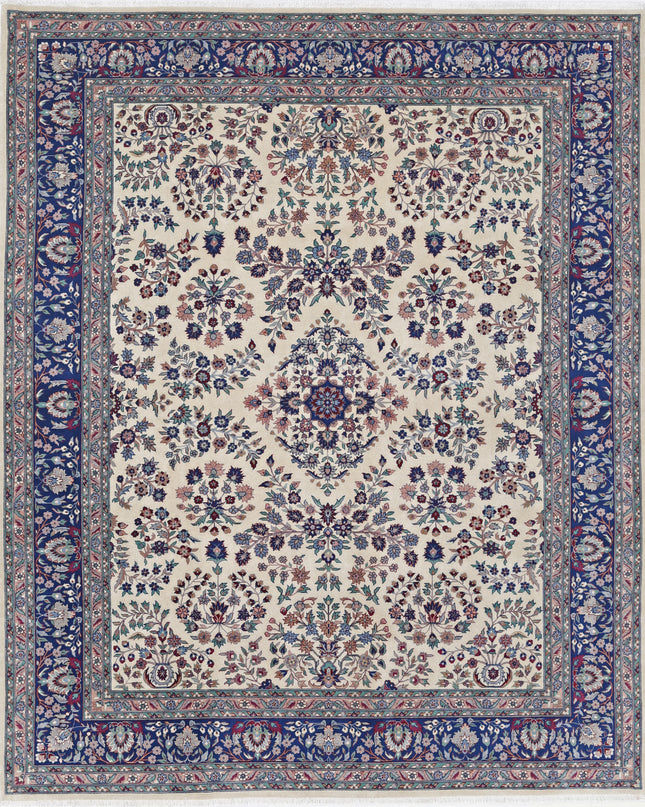 Heritage 8' 3" X 10' 0" Hand Knotted Wool Rug 8' 3" X 10' 0" (251 X 305) / Ivory / Wool