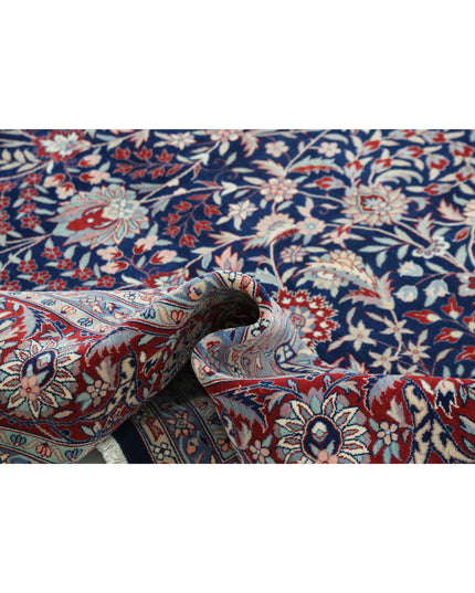 Heritage 9' 9" X 13' 10" Hand Knotted Wool Rug 9' 9" X 13' 10" (297 X 422) / Blue / Wool