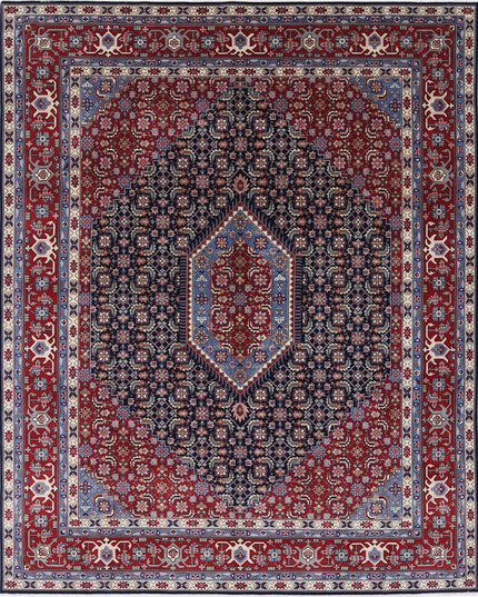 Heritage 8' 0" X 9' 10" Hand Knotted Wool Rug 8' 0" X 9' 10" (244 X 300) / Blue / Wool