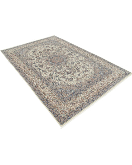 Heritage 5' 11" X 8' 11" Hand Knotted Wool Rug 5' 11" X 8' 11" (180 X 272) / Ivory / Wool