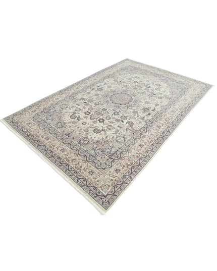 Heritage 5' 11" X 8' 11" Hand Knotted Wool Rug 5' 11" X 8' 11" (180 X 272) / Ivory / Wool