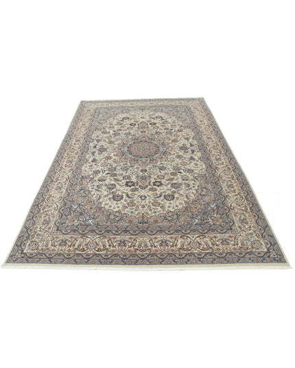 Heritage 5' 11" X 8' 11" Hand Knotted Wool Rug 5' 11" X 8' 11" (180 X 272) / Ivory / Wool