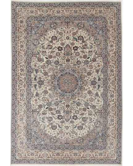 Heritage 5' 11" X 8' 11" Hand Knotted Wool Rug 5' 11" X 8' 11" (180 X 272) / Ivory / Wool