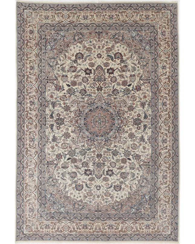 Heritage 5' 11" X 8' 11" Hand Knotted Wool Rug 5' 11" X 8' 11" (180 X 272) / Ivory / Wool