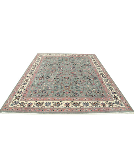 Heritage 7' 10" X 10' 0" Hand Knotted Wool Rug 7' 10" X 10' 0" (239 X 305) / Green / Wool