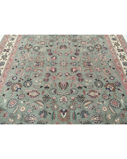 Heritage 7' 10" X 10' 0" Hand Knotted Wool Rug 7' 10" X 10' 0" (239 X 305) / Green / Wool