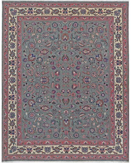 Heritage 7' 10" X 10' 0" Hand Knotted Wool Rug 7' 10" X 10' 0" (239 X 305) / Green / Wool