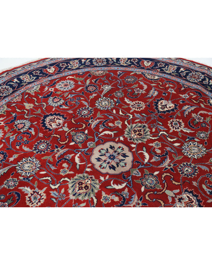 Heritage 6' 6" X 6' 8" Hand Knotted Wool Rug 6' 6" X 6' 8" (198 X 203) / Red / Wool