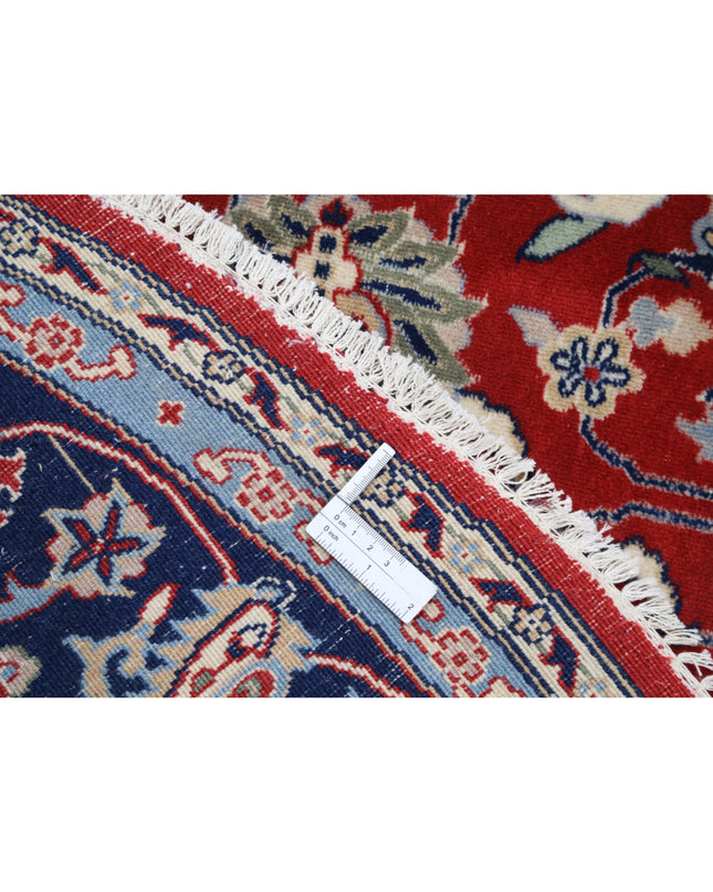 Heritage 6' 6" X 6' 8" Hand Knotted Wool Rug 6' 6" X 6' 8" (198 X 203) / Red / Wool