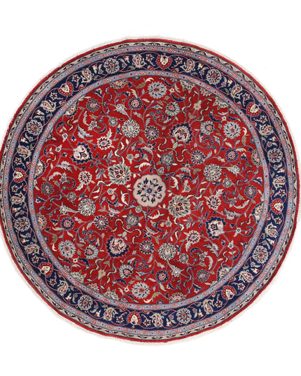 Heritage 6' 6" X 6' 8" Hand Knotted Wool Rug 6' 6" X 6' 8" (198 X 203) / Red / Wool