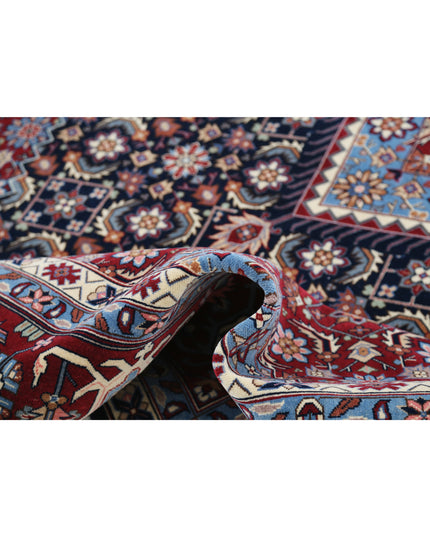 Heritage 8' 0" X 10' 0" Hand Knotted Wool Rug 8' 0" X 10' 0" (244 X 305) / Blue / Wool