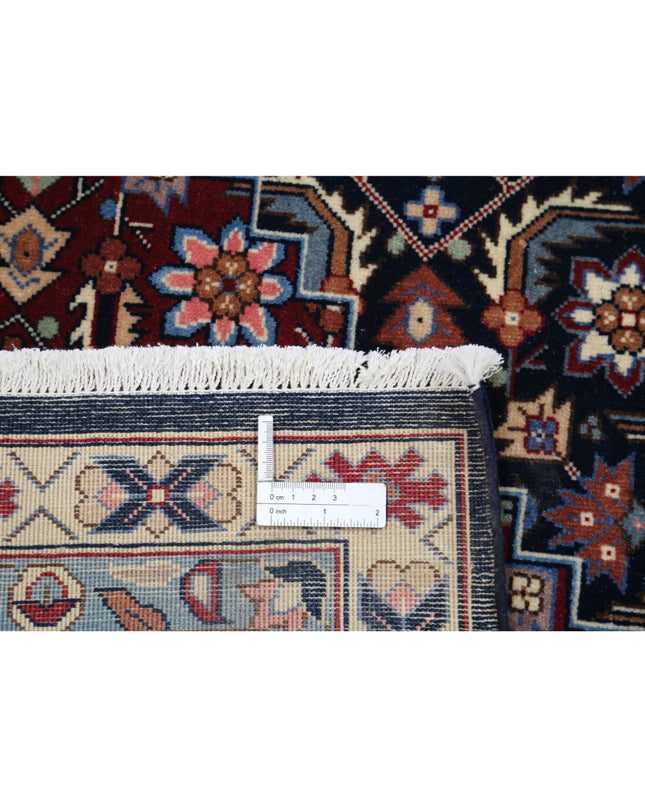 Heritage 8' 0" X 10' 0" Hand Knotted Wool Rug 8' 0" X 10' 0" (244 X 305) / Blue / Wool