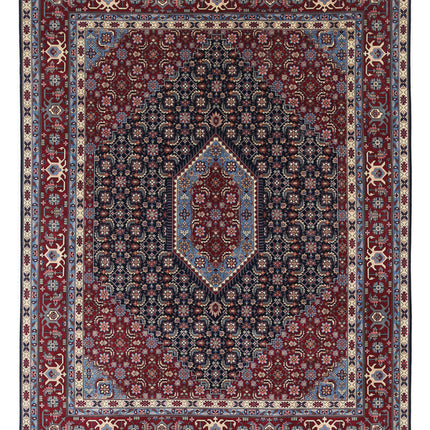 Heritage 8' 0" X 10' 0" Hand Knotted Wool Rug 8' 0" X 10' 0" (244 X 305) / Blue / Wool