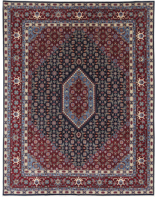 Heritage 8' 0" X 10' 0" Hand Knotted Wool Rug 8' 0" X 10' 0" (244 X 305) / Blue / Wool