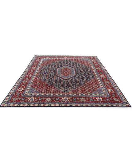Heritage 8' 0" X 9' 10" Hand Knotted Wool Rug 8' 0" X 9' 10" (244 X 300) / Blue / Wool