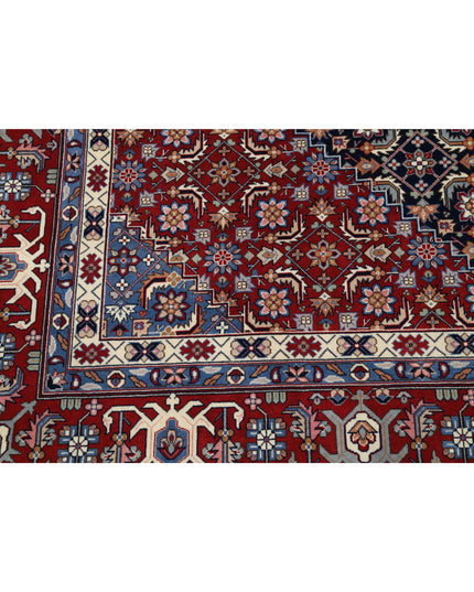 Heritage 8' 0" X 9' 10" Hand Knotted Wool Rug 8' 0" X 9' 10" (244 X 300) / Blue / Wool