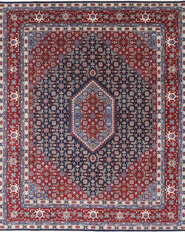 Heritage 8' 0" X 9' 10" Hand Knotted Wool Rug 8' 0" X 9' 10" (244 X 300) / Blue / Wool