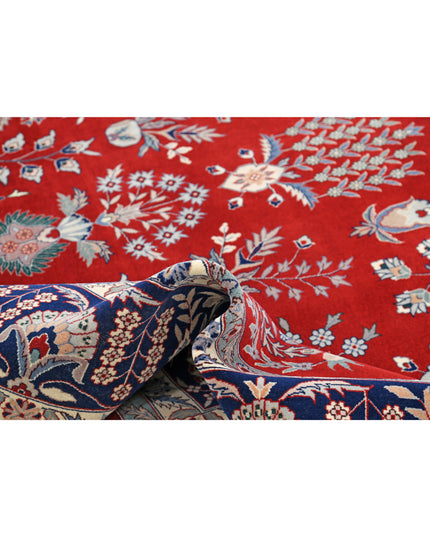 Heritage 10' 1" X 13' 11" Hand Knotted Wool Rug 10' 1" X 13' 11" (307 X 424) / Red / Wool