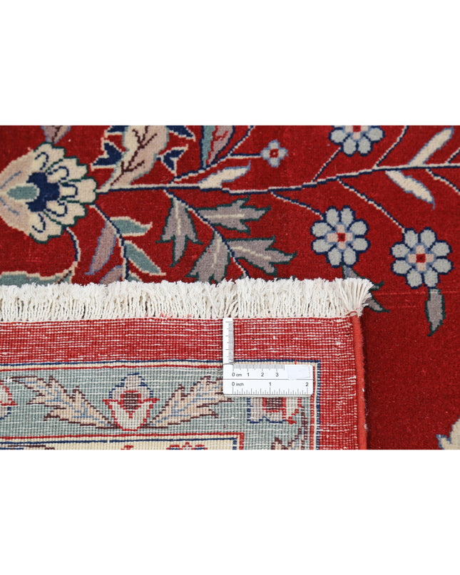 Heritage 10' 1" X 13' 11" Hand Knotted Wool Rug 10' 1" X 13' 11" (307 X 424) / Red / Wool