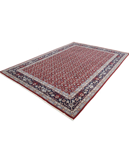 Heritage 8' 1" X 11' 6" Hand Knotted Wool Rug 8' 1" X 11' 6" (246 X 351) / Red / Wool