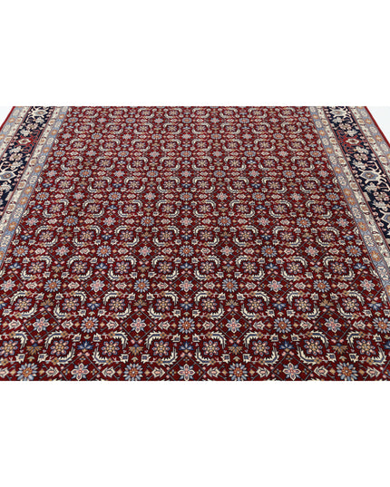 Heritage 8' 1" X 11' 6" Hand Knotted Wool Rug 8' 1" X 11' 6" (246 X 351) / Red / Wool
