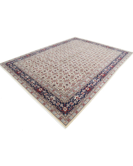 Heritage 9' 0" X 12' 0" Hand Knotted Wool Rug 9' 0" X 12' 0" (274 X 366) / Ivory / Wool